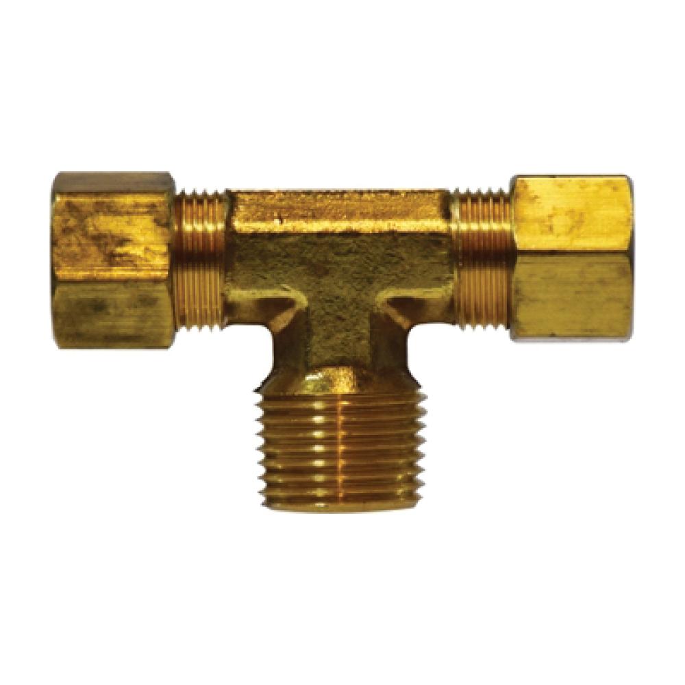 3/8 in. x 1/4 in. Compression x Male NPT Branch Tee