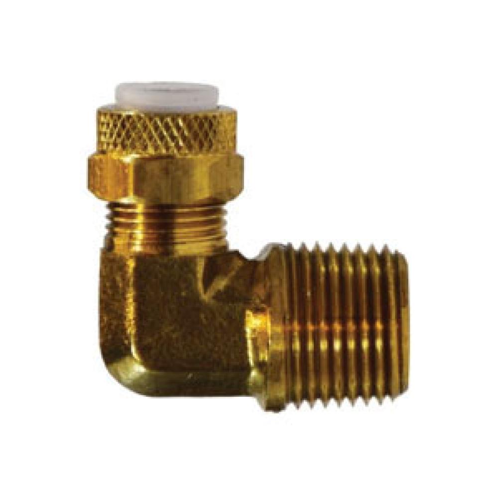 1/4 in. x 1/4 in. Poly-Flo Elbow, Tube to Male NPT