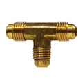 1/4 in. Stainless Steel SAE 45 Male Flare Union Tee - 10159SS