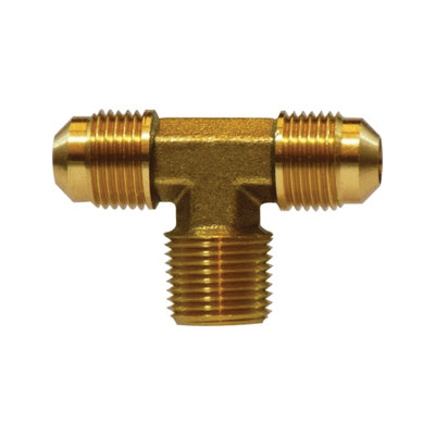 1/2 in. x 1/4 in. Male Flare x Male NPT Tee