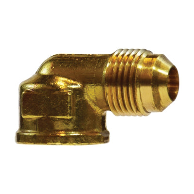 3/8 in. x 1/4 in. Male Flare x Female NPT Elbow
