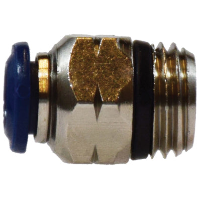 3/8 in. x 3/8 in. Push-In x Male NPT Nickel-Plated Adapter