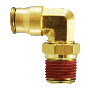 1/4 in. x 3/8 in. Push-In x Male NPT Swivel Elbow