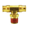 5/32 in. x 1/8 in. Push-In x Male NPT Swivel Branch Tee