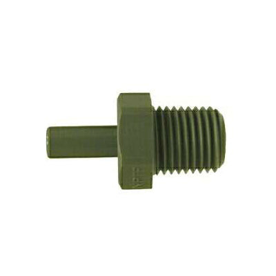 1/4 in. x 1/4 in. Plastic Stem x Male NPT Adapter