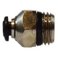 4mm OD x 1/8 in. Male NPT Adapter, Nickel-Plated