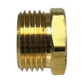 3/4 in. x 1/2 in. Brass Male Garden Hose x Female NPT Adapter - 30068
