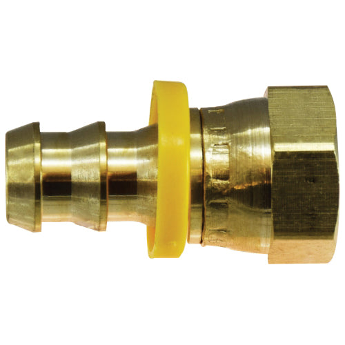 5/8 in. x 5/8 in. Push-On Hose Barb x Female 45/37 Flare Swivel