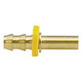 1/4 in. x 3/16 in. Brass Push-On Hose Barb x OD Tube Adapter - 30290