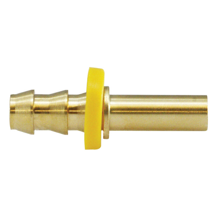 3/8 in. x 3/8 in. Push-On Hose Barb x OD Tube Adapter