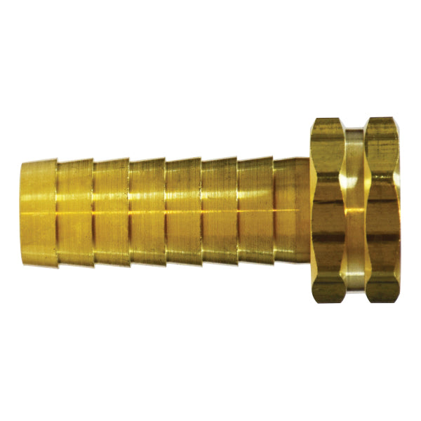 1 in. x 1 in. Hose Barb x Female NPSH 2 in. Shank Swivel Adapter