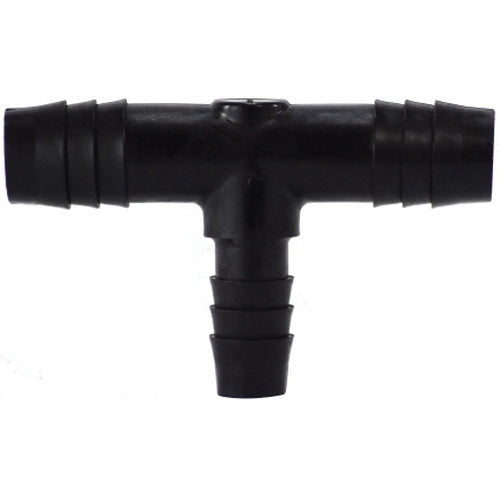 1/4X1/2 Blk Poly Red Hb Branch T