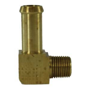 3/8 X 1/4 Male 90 Fuel Hose