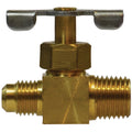 1/4 in. x 1/8 in. Male Flare x Male Needle Valve