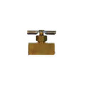 1/8 in. Brass Needle Valve, Female NPT x Female NPT - 46055B