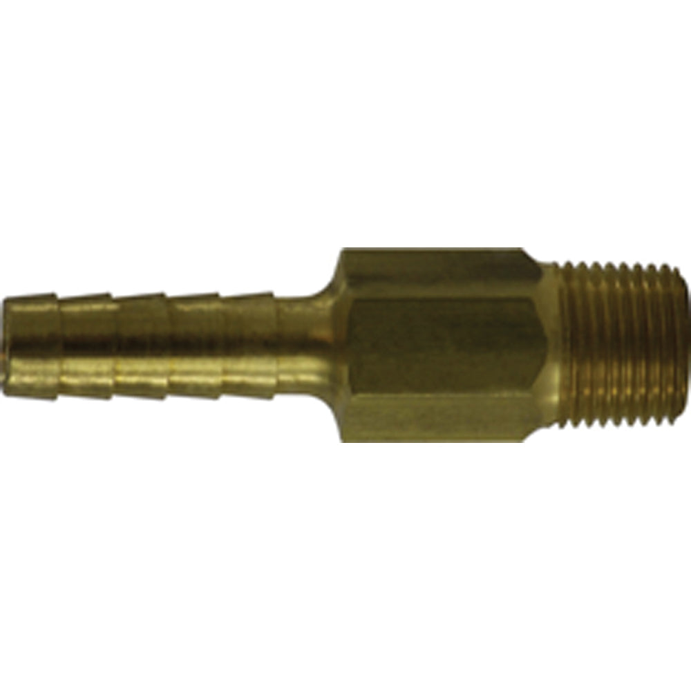 1/4 in. Hose Barb x 1/4 in. Male NPT Brass Check Valve