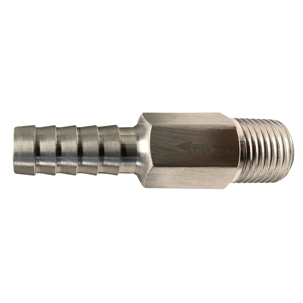 1/2 in. Hose Barb x 3/8 in. Male NPT Aluminum Anti-Siphon Valve