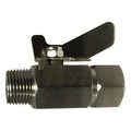 1/4 in. Male NPT x Female NPT Stainless Steel Mini Ball Valve