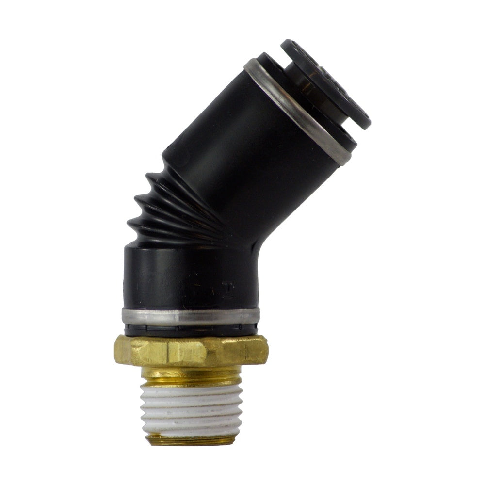 1/4 in. x 3/8 in. Plastic Composite DOT 45 Male Elbow