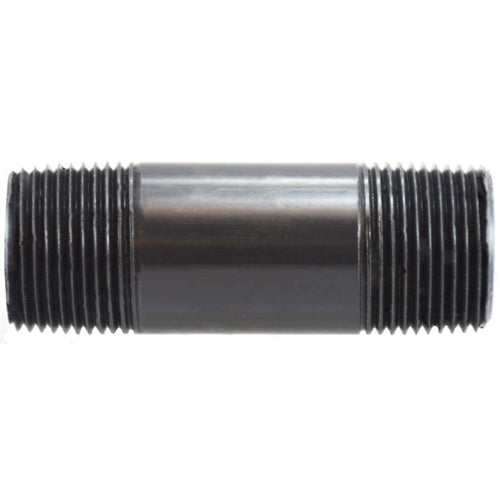 1-1/4 in. x 6 in. Schedule 80 PVC Nipple, Male NPT x Male NPT - 55129