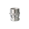 1 in. 316 Stainless Steel camlock Type F adapter, Male Adapter x Male NPT (CGF-100-SS1)