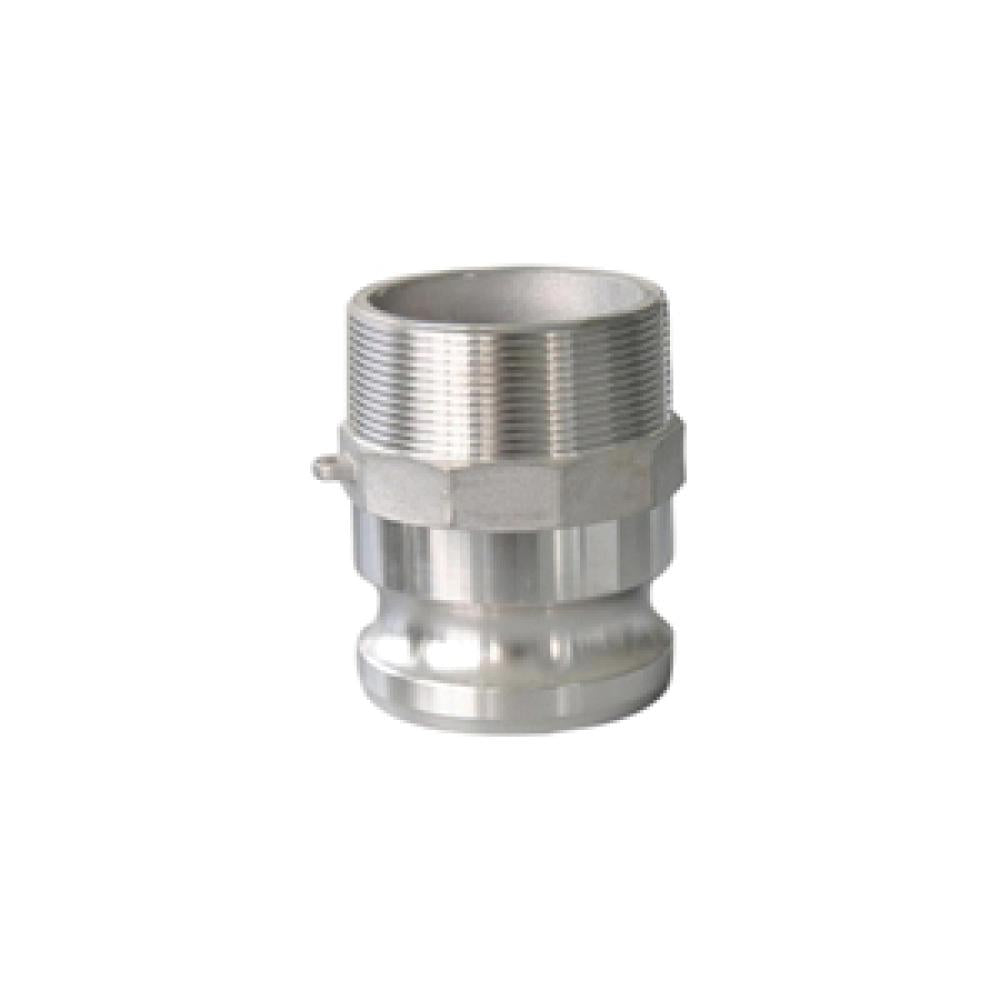 1 in. 316 Stainless Steel camlock Type F adapter, Male Adapter x Male NPT (CGF-100-SS1)