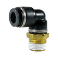 1/4 in. x 1/8 in. Push-In x Male NPT DOT Elbow, Composite
