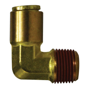 3/8 in. x 1/2 in. Push-In x Male NPT DOT Elbow