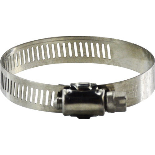 2-1/2 in. #32 Stainless Steel Worm Gear Hose Clamp, H-SS