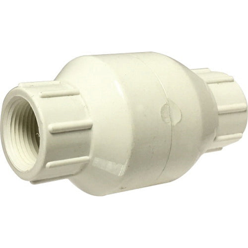 3/4 Fxf Pvc Inline Chk Vlv Spring Loaded