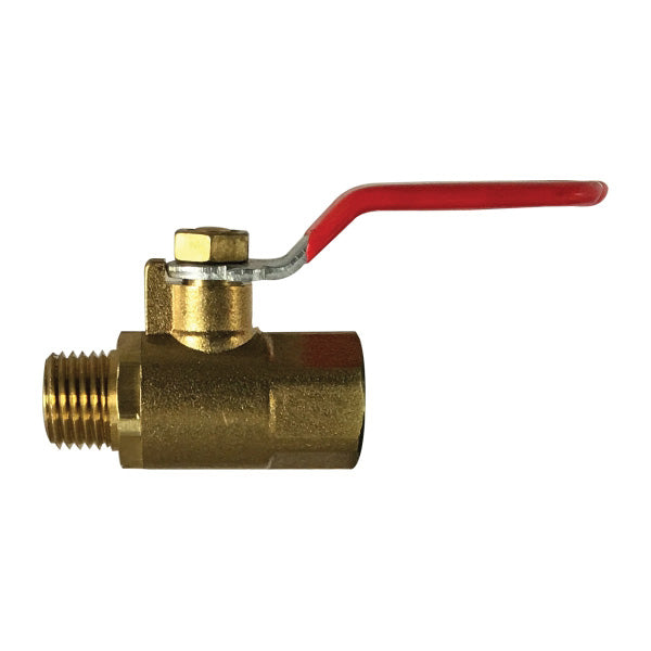 1/8 in. Male NPT x Female NPT Forged Mini Ball Valve