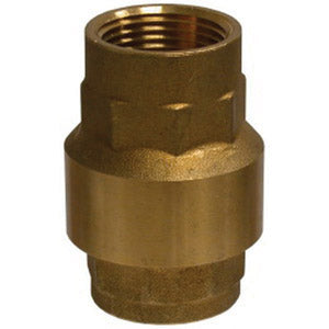 1/4 Brass In-Line Check Valve