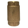 1/2 in. Lead-Free Brass Inline Check Valve, Female NPT x Female NPT - 944430LF