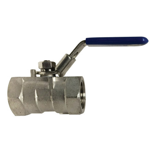 1/4 in. 1000 PSI 1-Piece 316 Stainless Steel Ball Valve