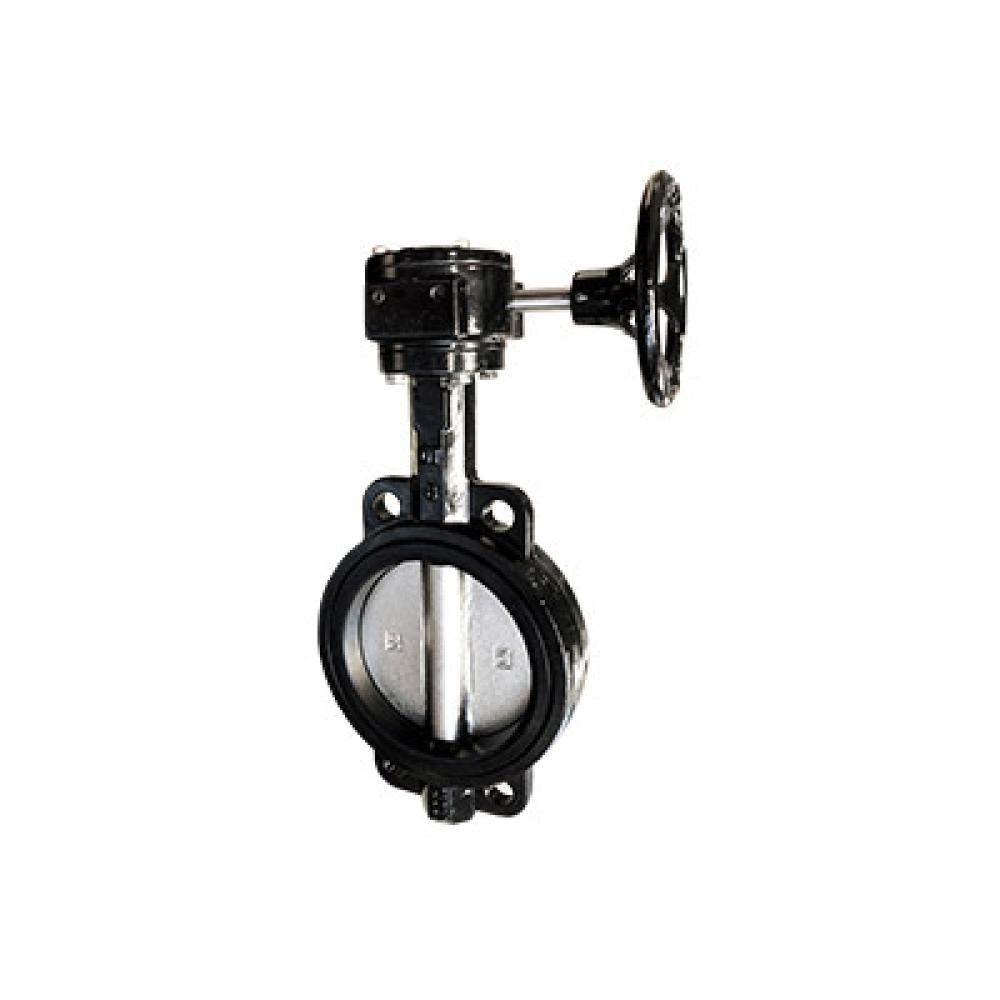 12 inch ductile iron disc gear operated wafer butterfly valve Midland 9650G12