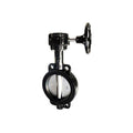 4 inch ductile iron disc gear operated wafer butterfly valve Midland 9650G4