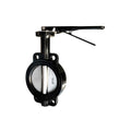 2 inch ductile iron disc lever operated wafer butterfly valve Midland 9650L2