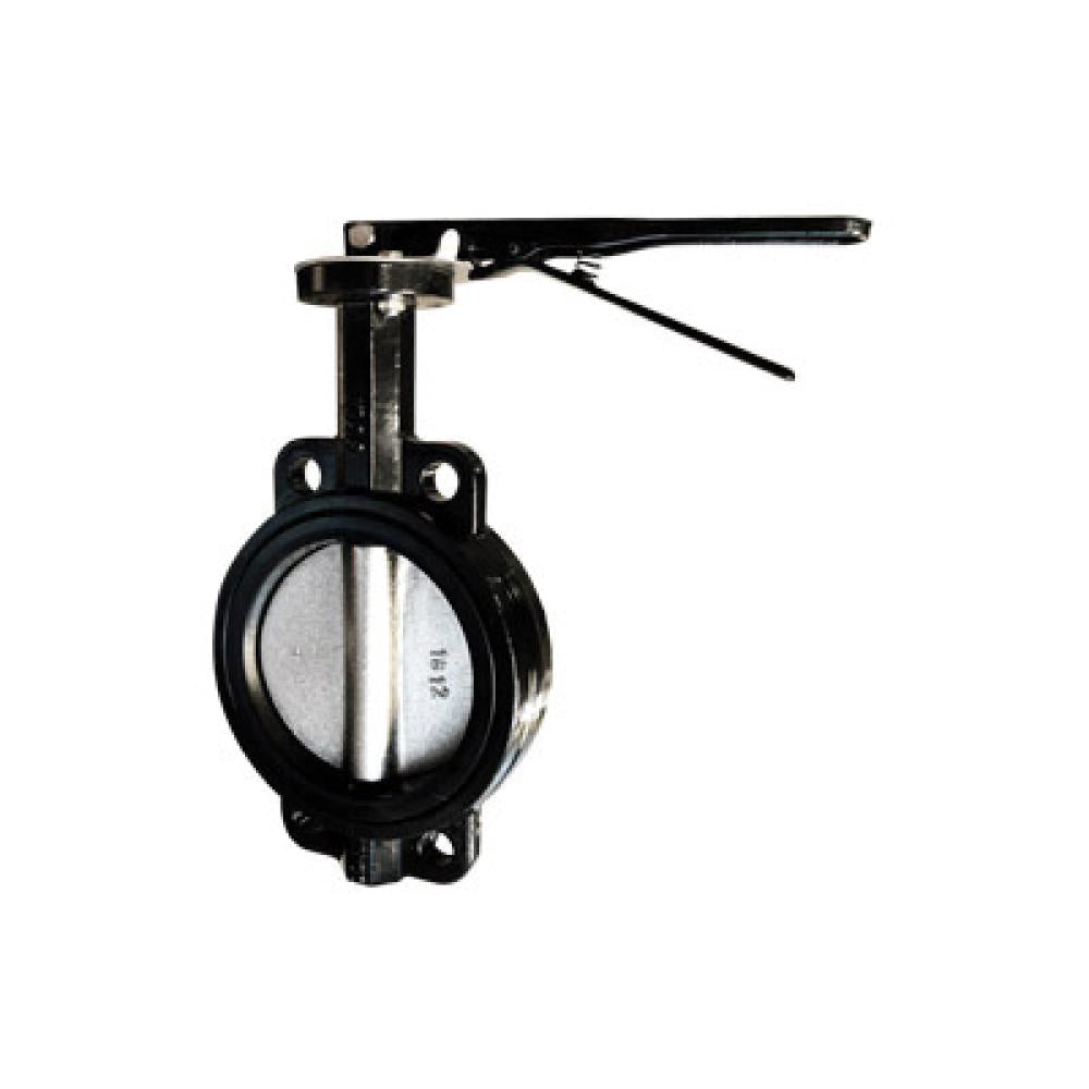 6 inch ductile iron disc lever operated wafer butterfly valve Midland 9650L6