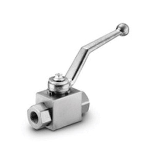 1-1/4 NPT 2-Way High-Pressure Steel Block Valve (GE2114TNPT)