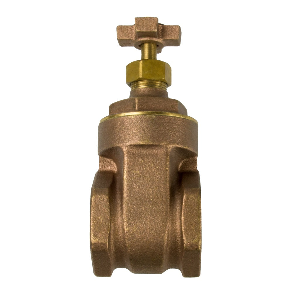 1 in. Female NPT x Female NPT Full Port Gate Valve, Cross Handle
